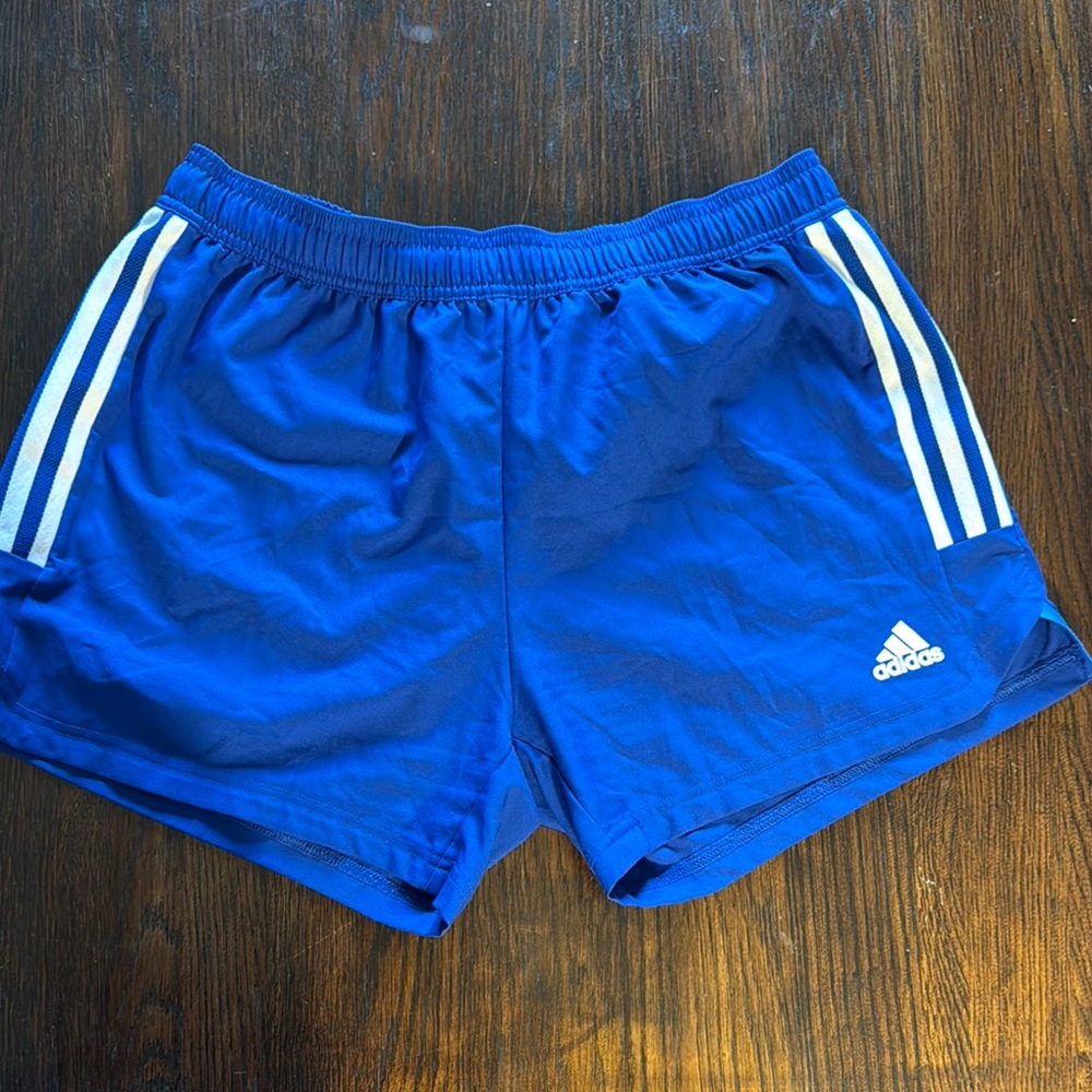 Adidas Blue Athletic Shorts